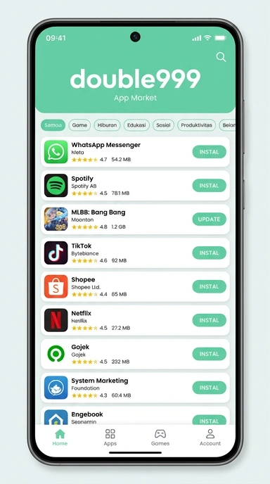 double999 - Indeks Aplikasi Populer & Kanal Uji Terbaik